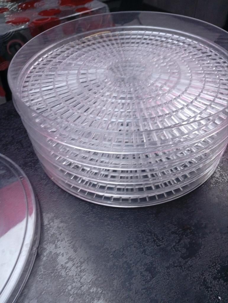 5 plateaux pour deshydratateur rond, Rond