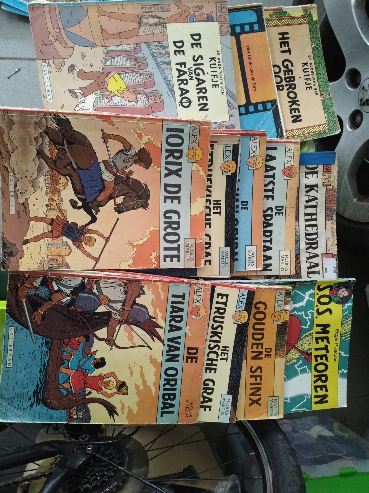 12 strips Kuifje, Tristan Blake en Mortimer, alex, Boeken, Stripverhalen, Ophalen of Verzenden