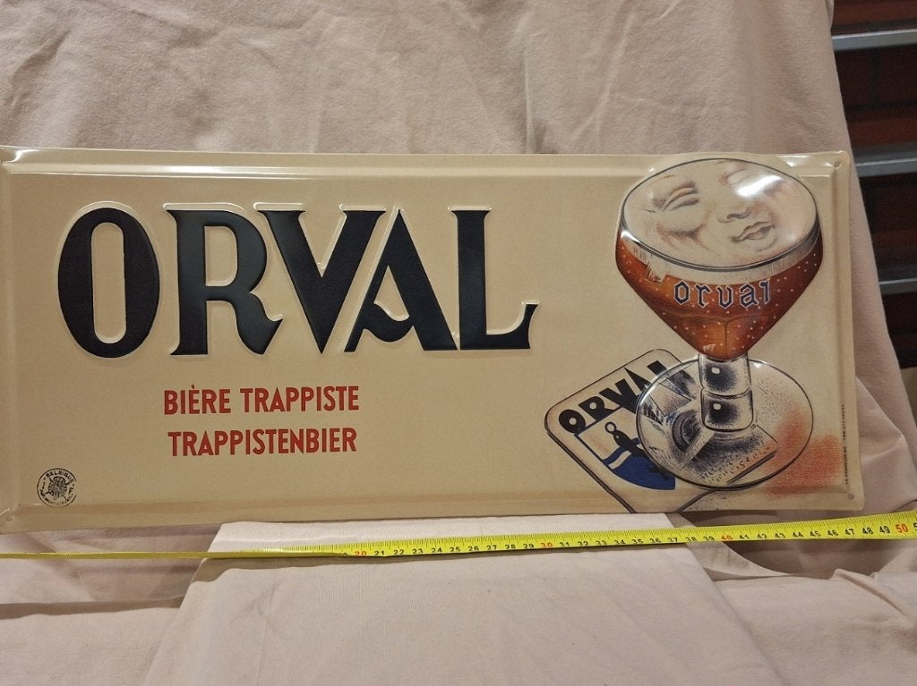 Email reklamebord Orval, Ophalen, Nieuw, Reclamebord, Plaat of Schild, Overige merken
