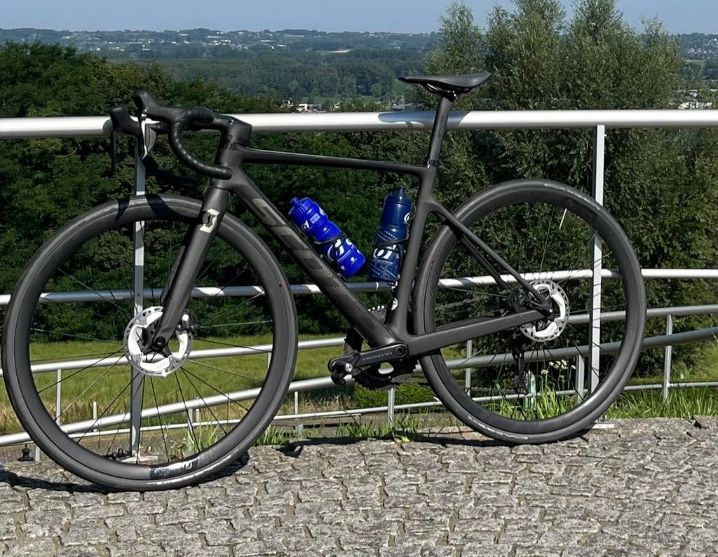 Racefiets scott addict rc15, Carbon, 49 tot 53 cm, Zo goed als nieuw, Schijfrem