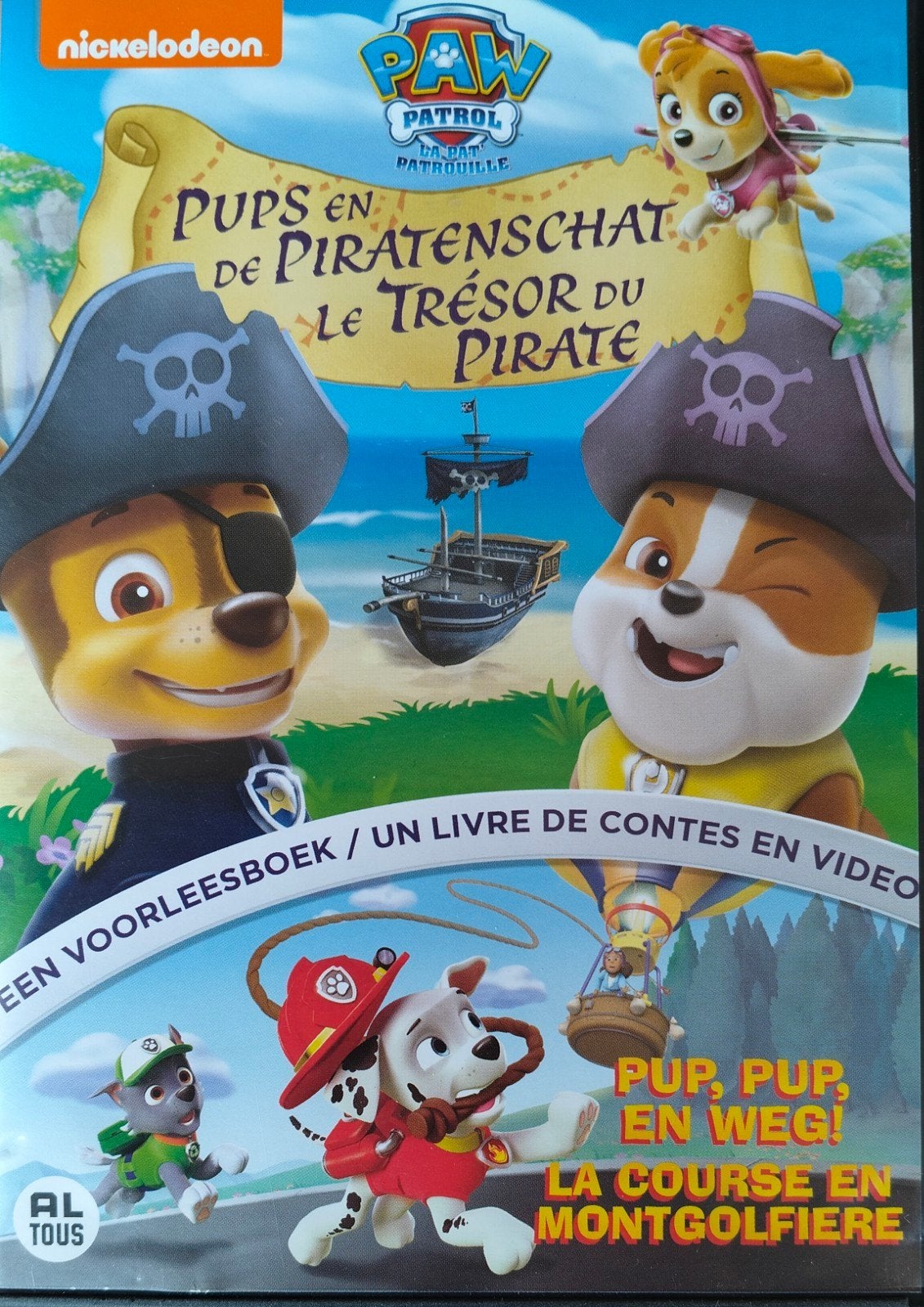 Paw Patrol - Pups en de Piratenschat, Cd's en Dvd's, Ophalen of Verzenden