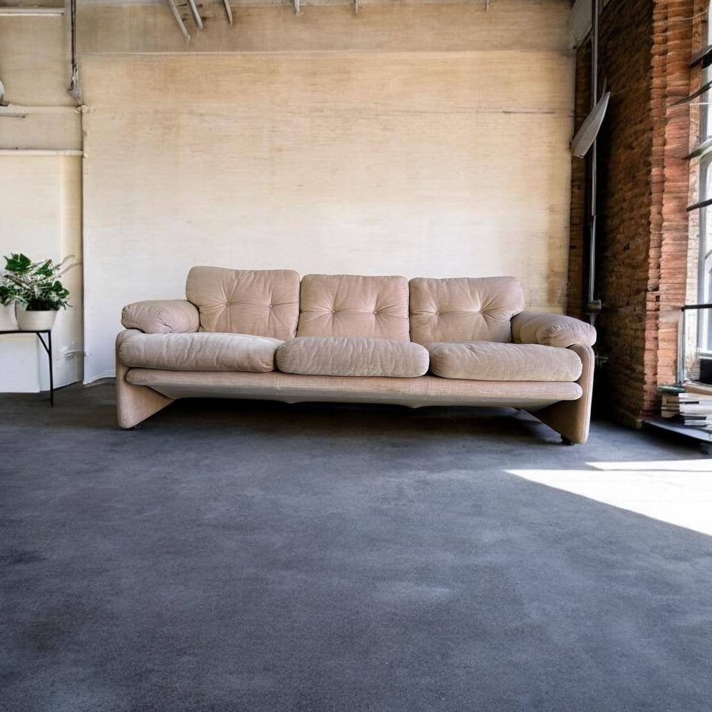 Vintage driezit / zetel /couch  'Coronado door Tobia Scarpa', Enlèvement