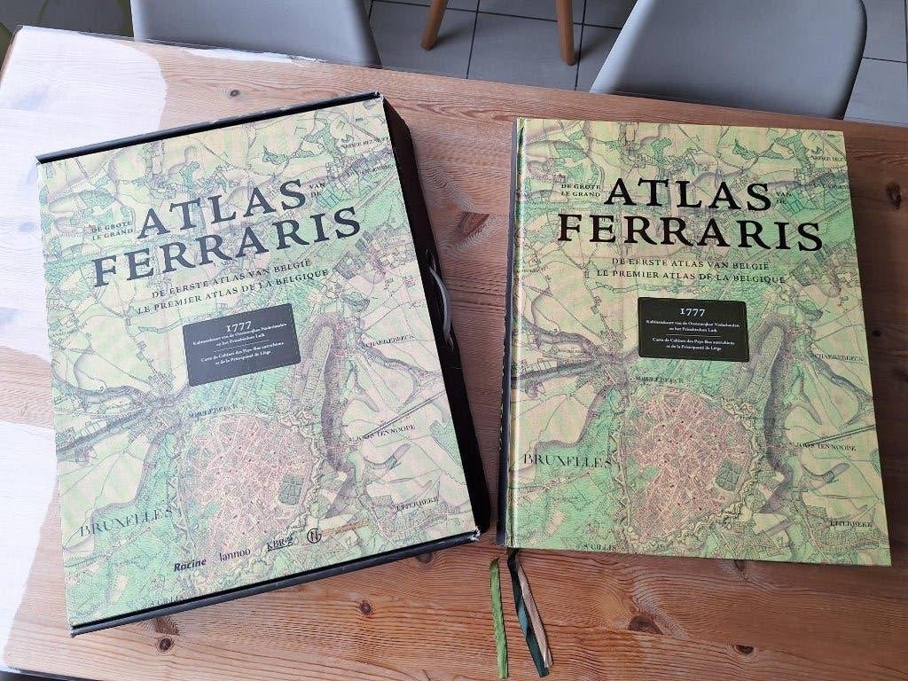 Atlas Ferraris 1777 (édition 2009), Livres, Enlèvement, Comme neuf, Belgique