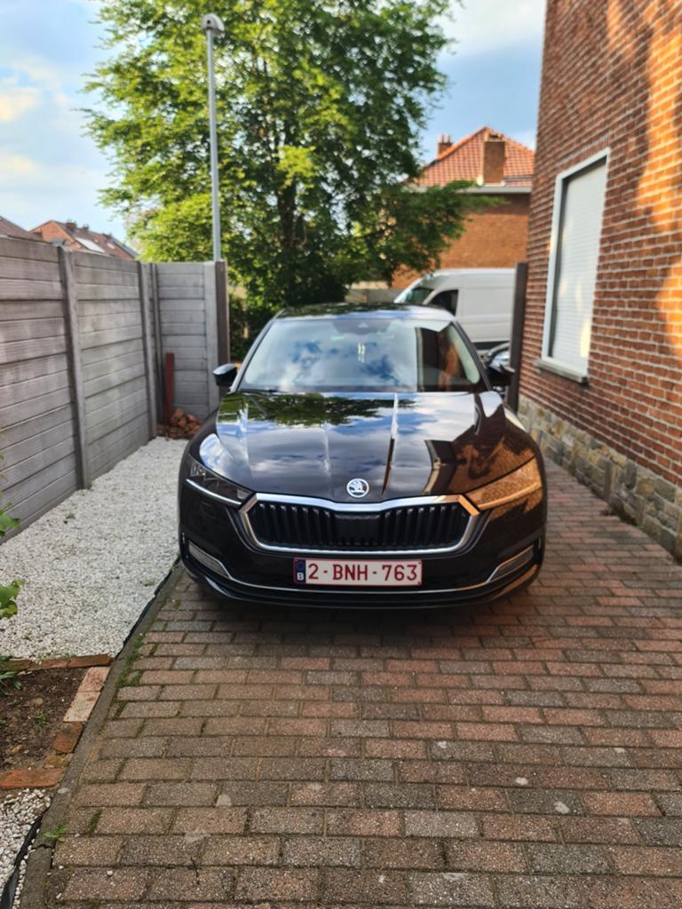 Skoda Octavia 1.0 Tsi 2022 VW onderhouden., Auto's, Voorwielaandrijving, Stof, Zwart, 5 deurs