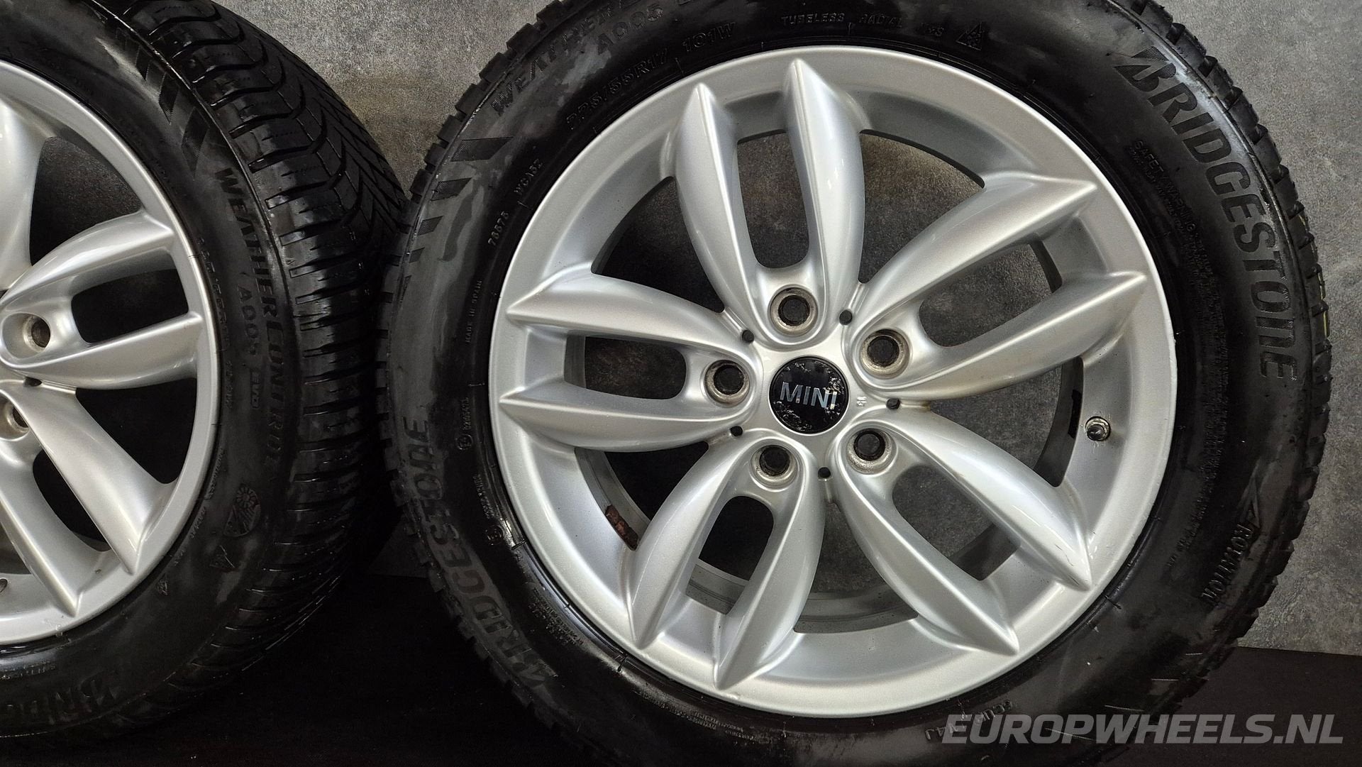 17 inch Mini velgen Countryman R60 R61 Paceman winterbanden, Auto-onderdelen, Banden en Velgen, Gebruikt, -, -, Banden en Velgen