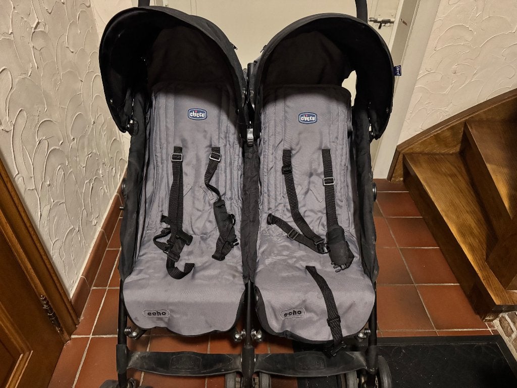 Tweeling buggy, Ophalen, Zo goed als nieuw, Kinderwagen of Buggy
