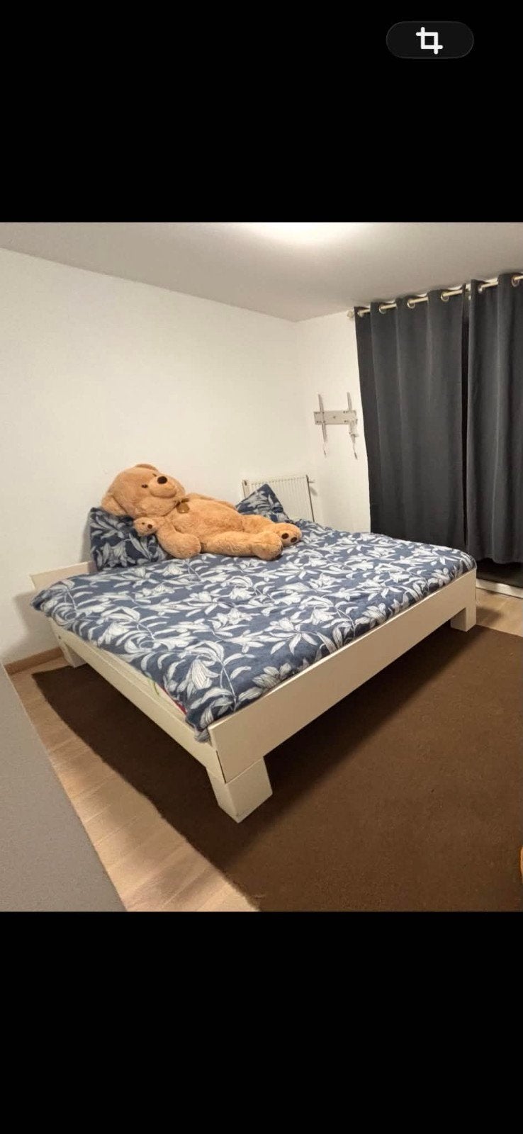 Dubbel bed zonder matras, Enlèvement ou Envoi
