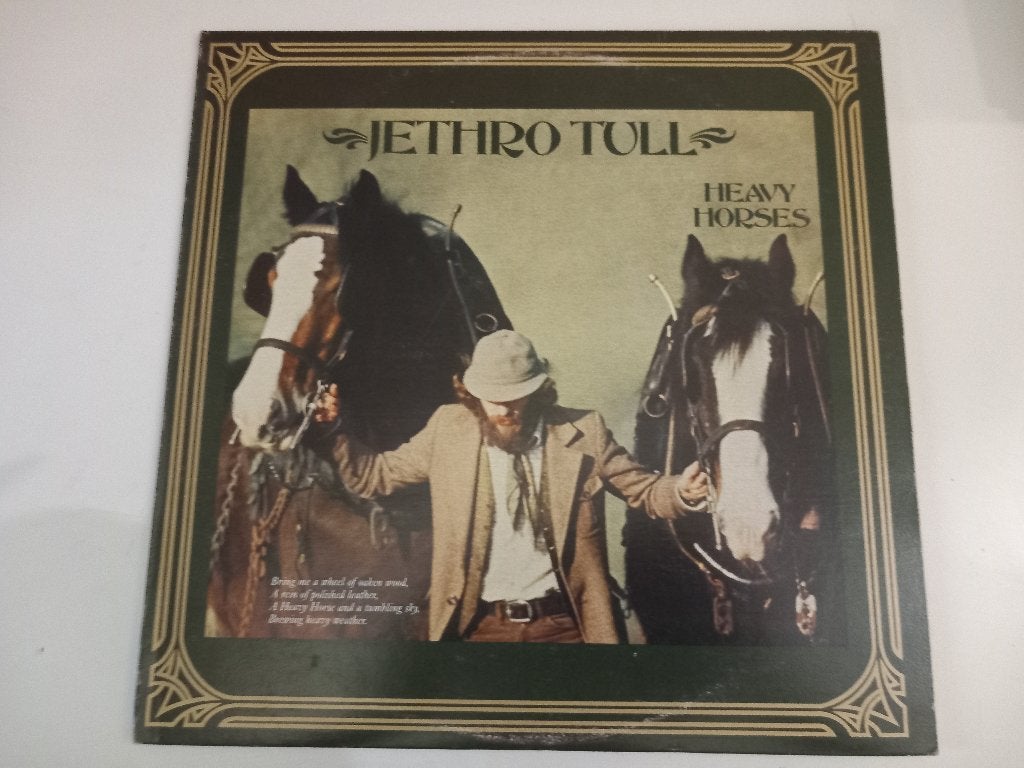 Vinyl LP Jethro Tull Heavy Horses Folk Prog Rock 70s, Enlèvement ou Envoi, 12 pouces, LP