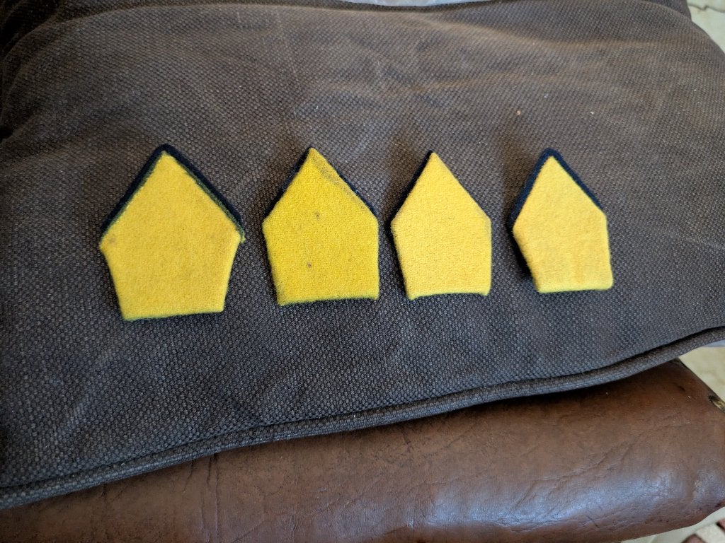 1e en 5e jagers te paard, Ophalen of Verzenden, Landmacht, Embleem of Badge