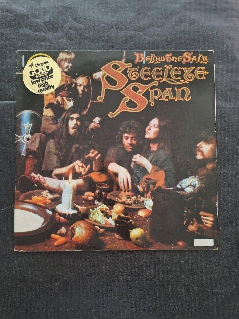 STEELEYE SPAN "Below the Salt" folkrock LP (1972) Reïssue, Cd's en Dvd's, Vinyl | Rock, LP, Inclusief binnenhoes, Gebruikt, Ophalen of Verzenden