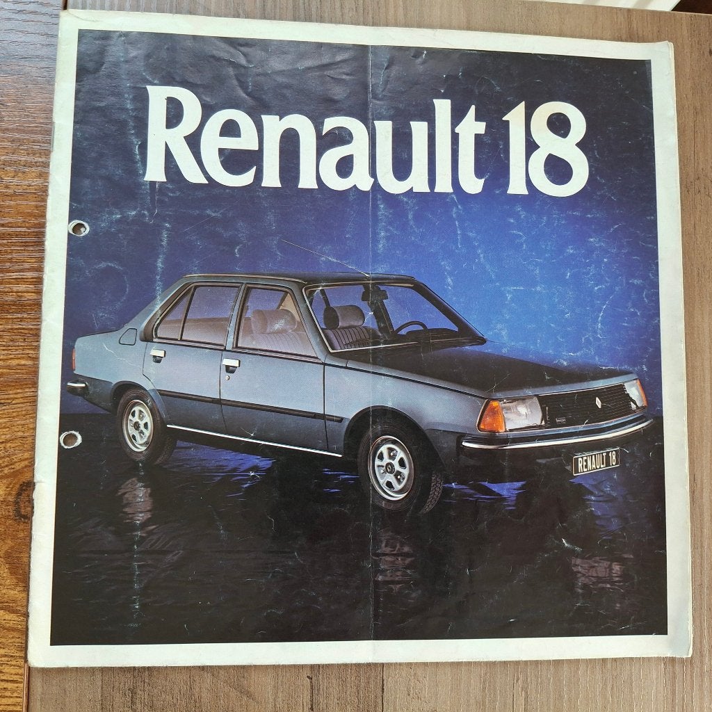 RENAULT  18, Livres, Enlèvement ou Envoi, Utilisé, Renault