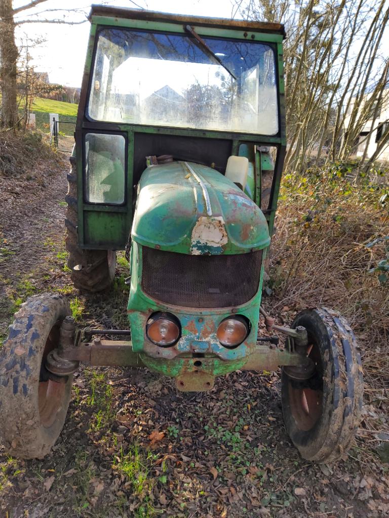 Tracteur Deutz D 5505 45 kmh, Articles professionnels, Deutz - Fahr, Jusqu'à 80 ch, 5000 à 7500, Enlèvement