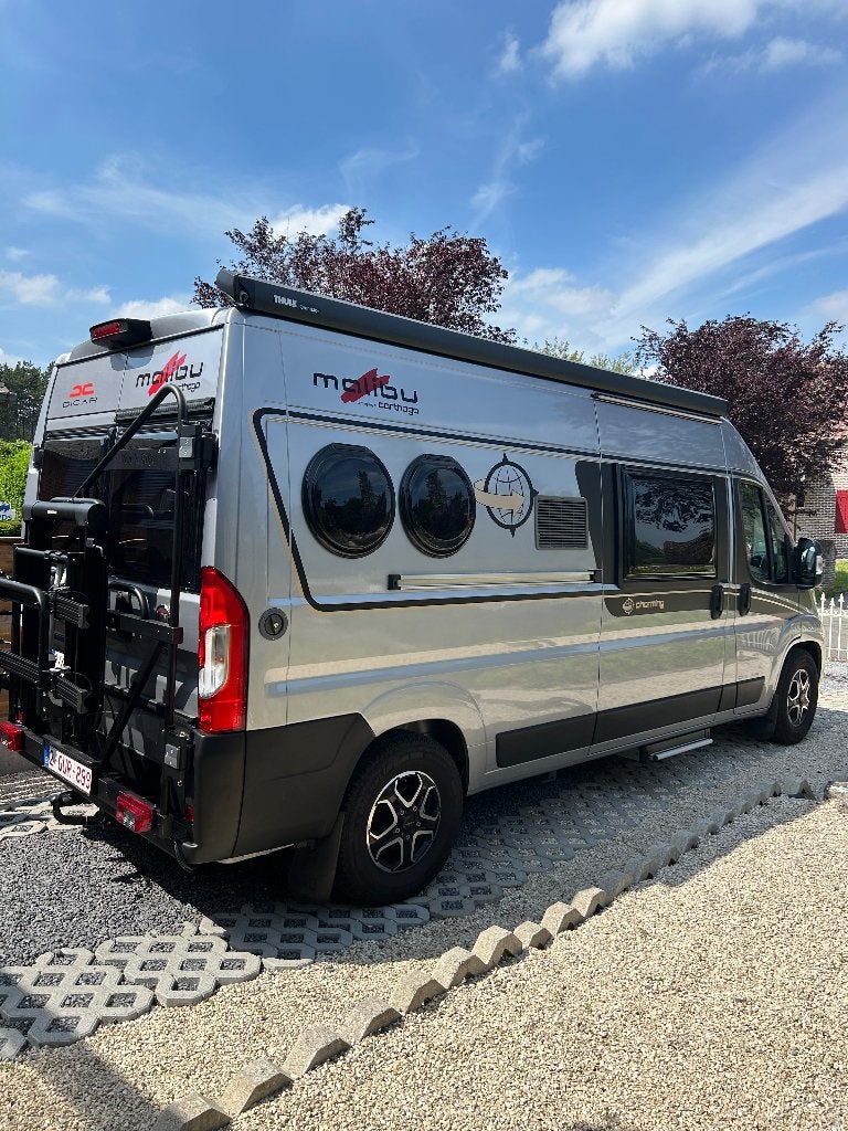 Fiat Cartago Malibu Camper Sky-view aut. veel extra opties, Caravans en Kamperen, Mobilhomes, Particulier, tot en met 2, Buscamper of Camperbus