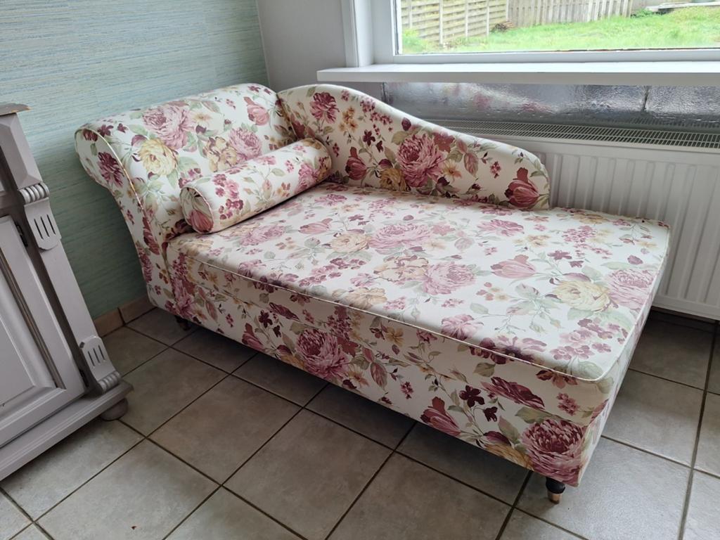 Zeteltje Chaise longue, Ophalen, Gebruikt, 150 tot 200 cm, 75 tot 100 cm
