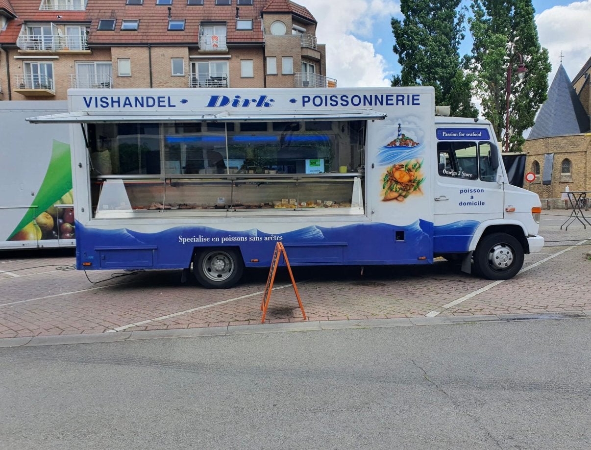 Poissonnerie/chariot à poissonnerie/chariot de poissonnerie
