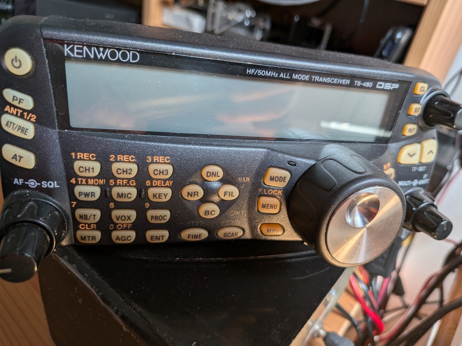 Kenwood TS 480 HX met YK 107 C cw filter en Tunerite, Telecommunicatie, Ophalen of Verzenden, Gebruikt, Zender en Ontvanger
