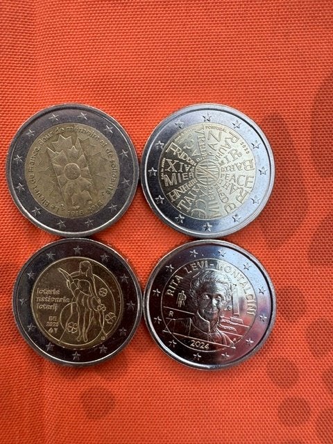 Herdenkingsmunten cc, Enlèvement ou Envoi, 2 euros, Monnaie en vrac