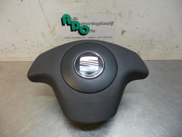 Airbag gauche (volant) d'un Seat Ibiza (Ibiza 02-), -, 3 mois de garantie, Utilisé, -