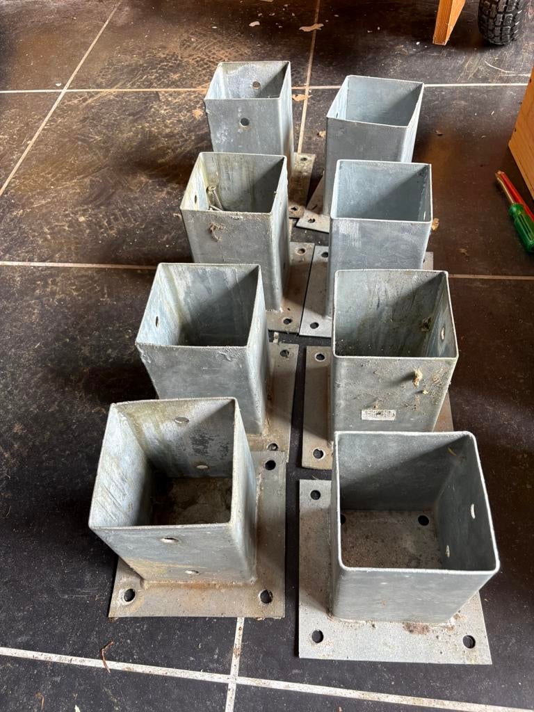 Paalhouder, Doe-het-zelf en Bouw, Ophalen, Gebruikt