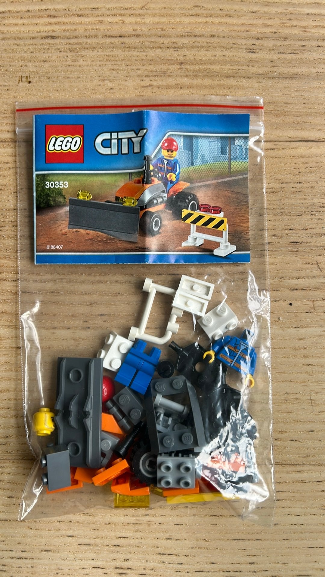 Lego City 30353, complet, City, Enlèvement ou Envoi, Lego, Ensemble complet