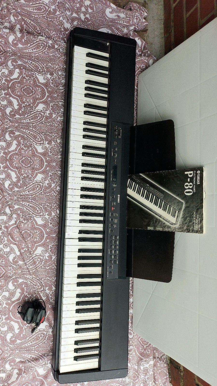 YAMAHA P80 piano, Ophalen, Yamaha