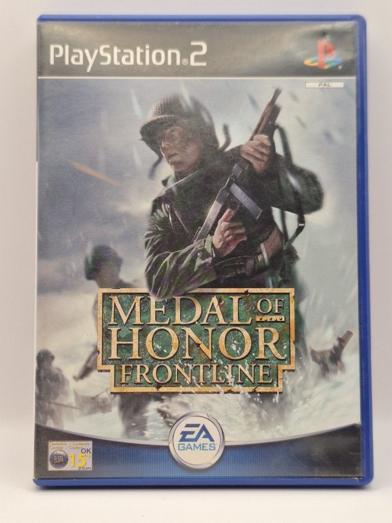 Medal of Honor Frontline Playstation 2 (x2), Overflocomputers, Shooter, Enlèvement ou Envoi, 1 joueur