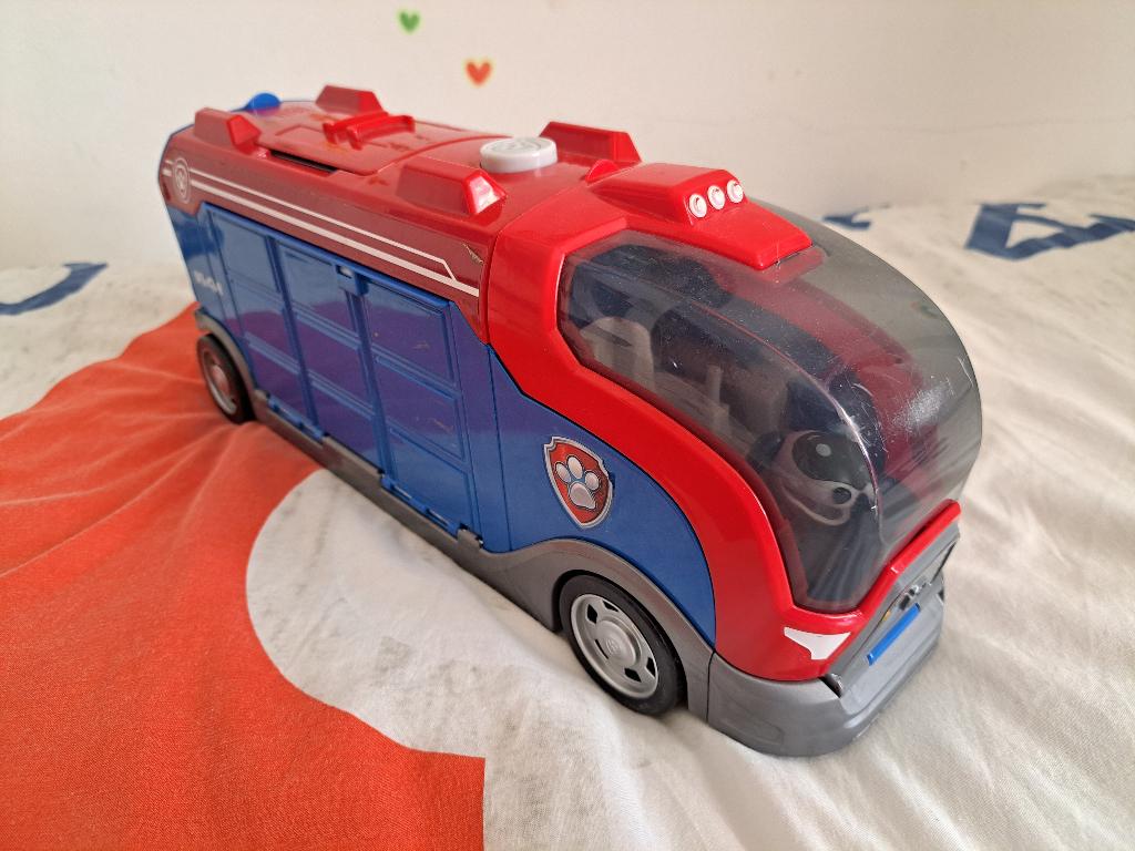 Paw Patrol Mission Cruiser (inc. pop up scherm), Ophalen of Verzenden, Zo goed als nieuw