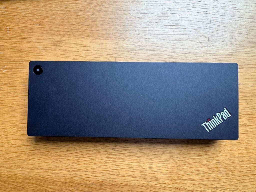 Lenovo docking station, Computers en Software, Ophalen of Verzenden, Zo goed als nieuw, Docking station, Lenovo