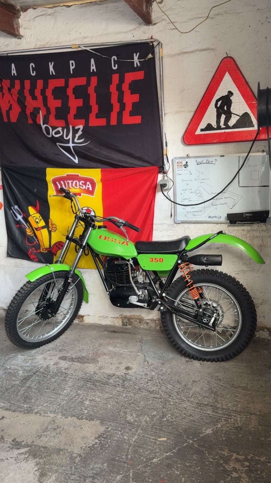 Moto trail ossa, Motos, Particulier