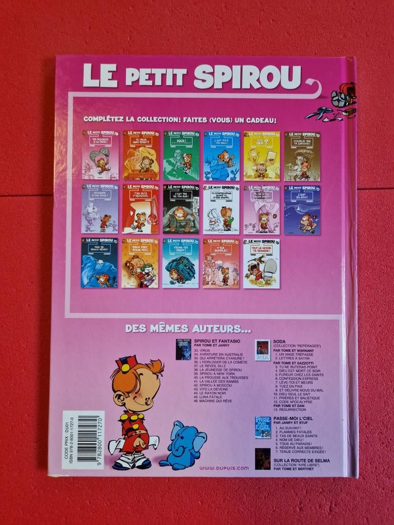 Bd le petit spirou 1, Ophalen of Verzenden