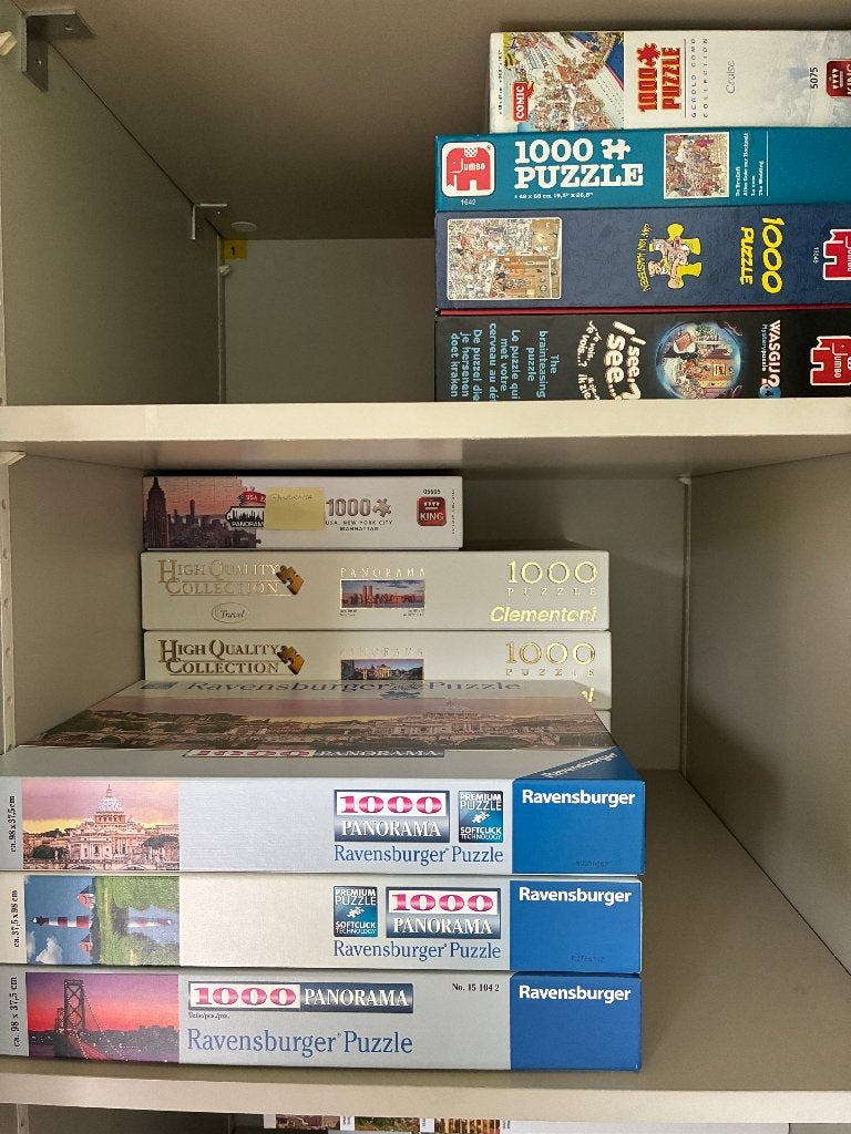 Puzzels, mix, zelf uit te kiezen, Ophalen, 500 t/m 1500 stukjes, Gebruikt, Legpuzzel