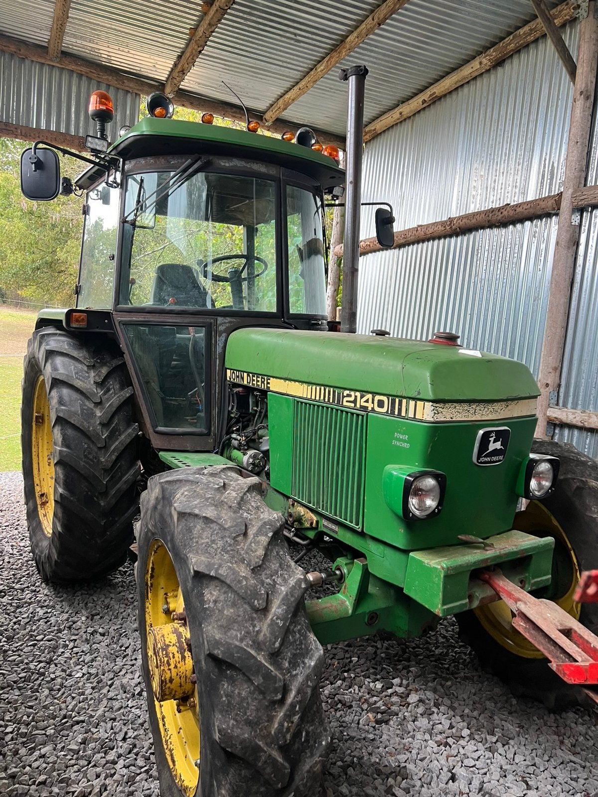 John deere 2140, Enlèvement, John Deere