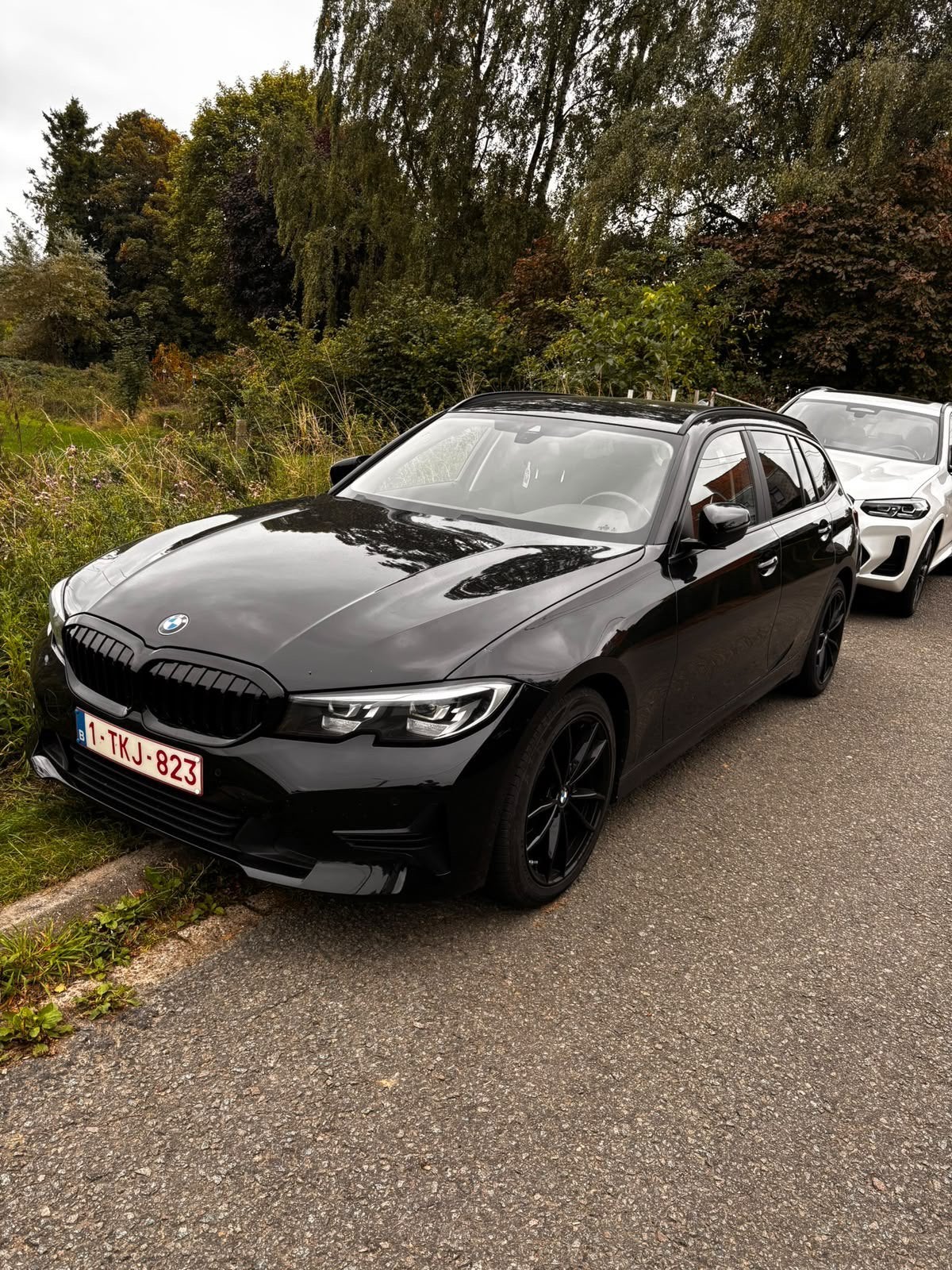 BMW 3 break in perfecte staat tel 0475633426, Auto's, Achterwielaandrijving, 4 cilinders, Leder, 5 deurs