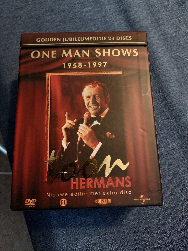 Toon Hermans One Men Shows, Cd's en Dvd's, Stand-up of Theatershow, Alle leeftijden, Toon Hermans, Zo goed als nieuw