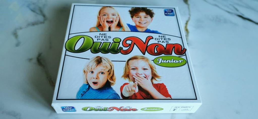 Jeu ni oui ni non junior, Hobby & Loisirs créatifs, Trois ou quatre joueurs, Enlèvement ou Envoi, Comme neuf