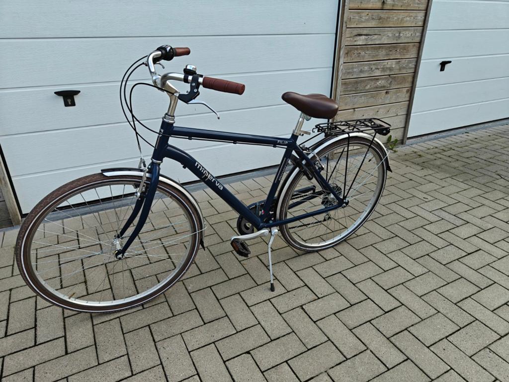 Minerva heren fiets in uitstekende staat, Fietsen en Brommers, Fietsen | Heren | Herenfietsen, Ophalen, Zo goed als nieuw, Overige merken