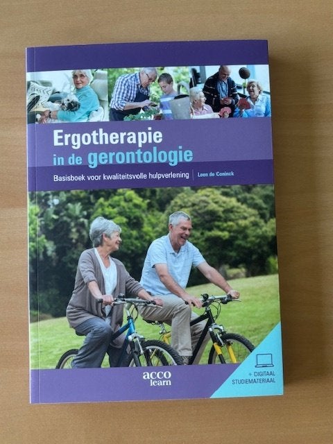 Ergotherapie in de gerontologie, Boeken, Studieboeken en Cursussen, Ophalen, Nieuw, Hogeschool, Leen de Coninck
