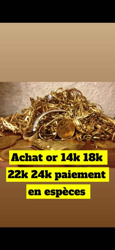 Achat or 14k 18k 22k 24k meme casse, Handtassen en Accessoires, Overige Accessoires, Ophalen of Verzenden