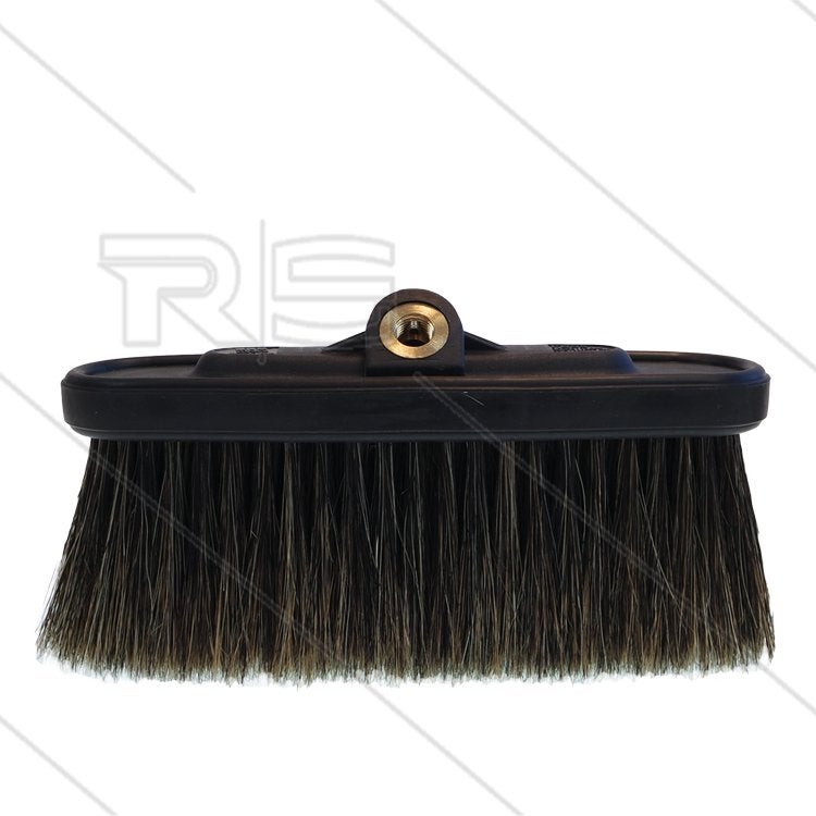 Wasborstel Natuurhaar 90mm met Kunststof Houder, Verzenden