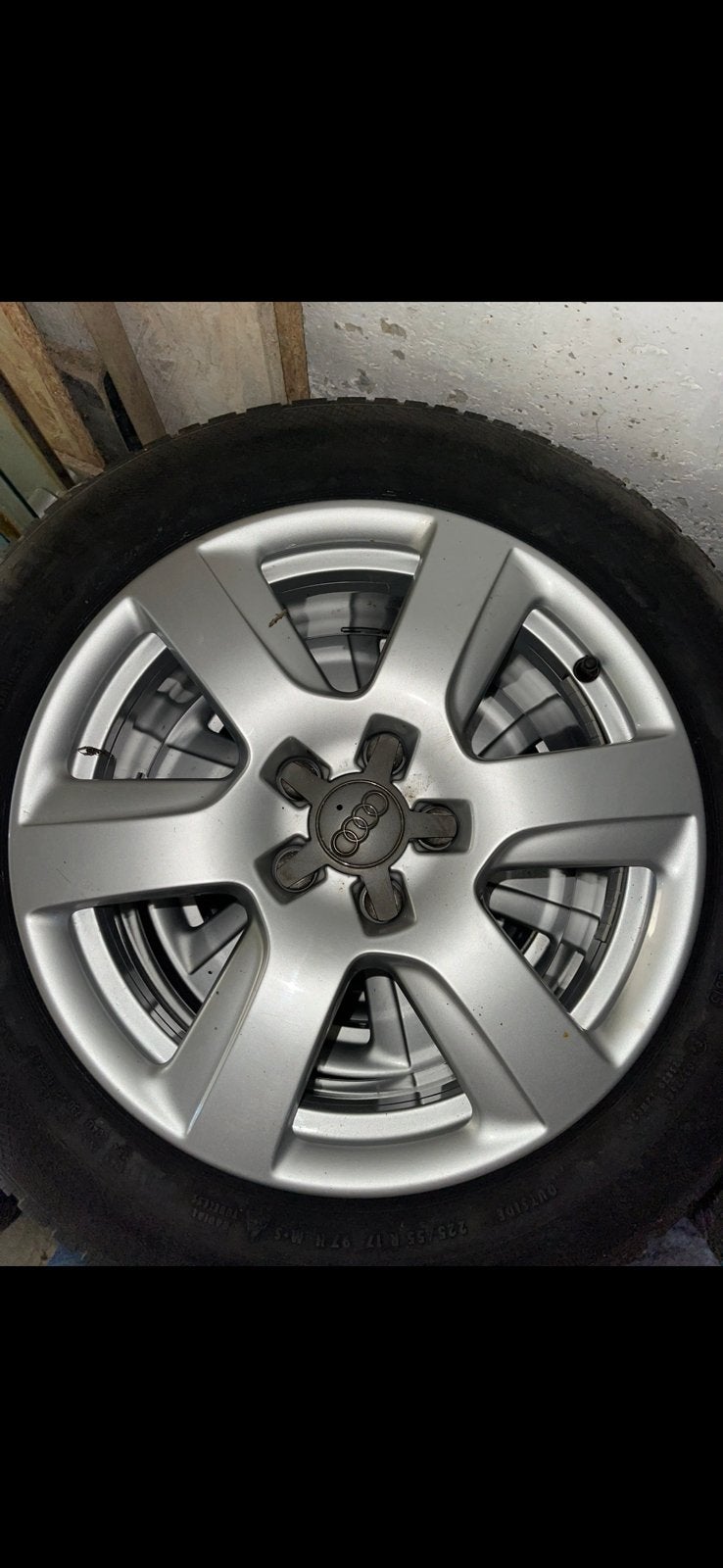 Jantes audi 5x113, Autos : Pièces & Accessoires, Enlèvement ou Envoi, Pneus hiver, Pneu(s)
