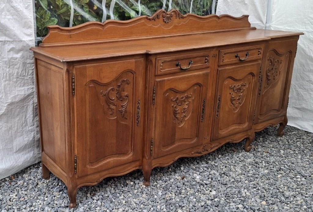 Vintage Louis XV dressoir, Ophalen