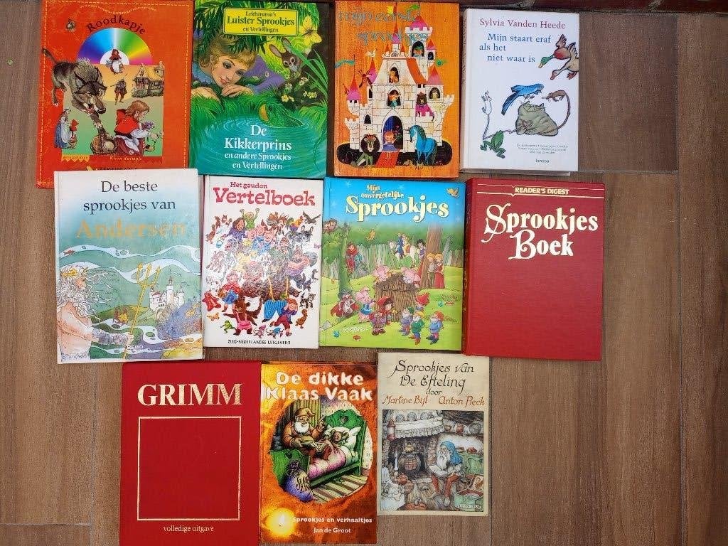 LOT VAN 11 SPROOKJESBOEKEN - goede staat, Ophalen of Verzenden, Gelezen, Sprookjes