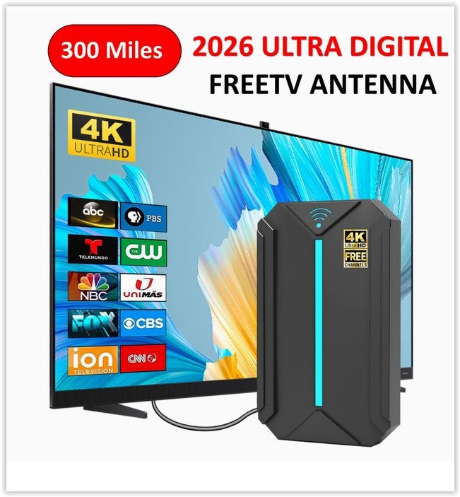 Antenne TV HD 300 Miles | Antenne Ultra Digitale F, Ophalen of Verzenden, Nieuw, Antenne