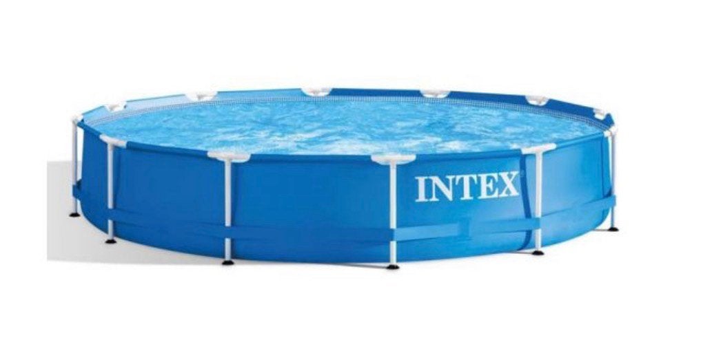 Intex zwembad (diameter 3.05 m) met alle toebehoren, 200 à 400 cm, Rond, Enlèvement, Utilisé