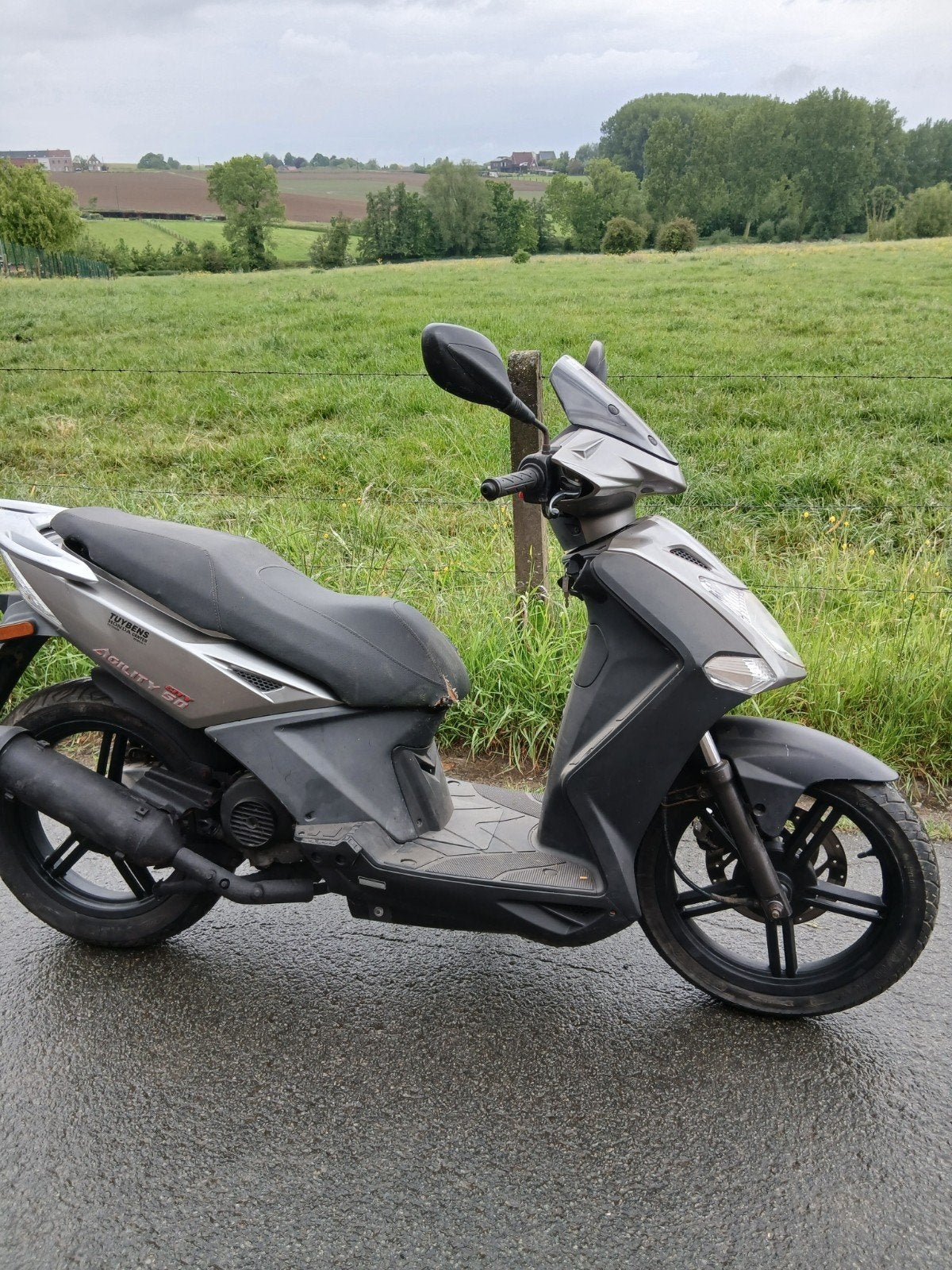 Kymco Agility 50cc  classe a viertakt, Fietsen en Brommers, Scooters | Kymco, Ophalen, Gebruikt, Klasse A (25 km/u), 50 cc
