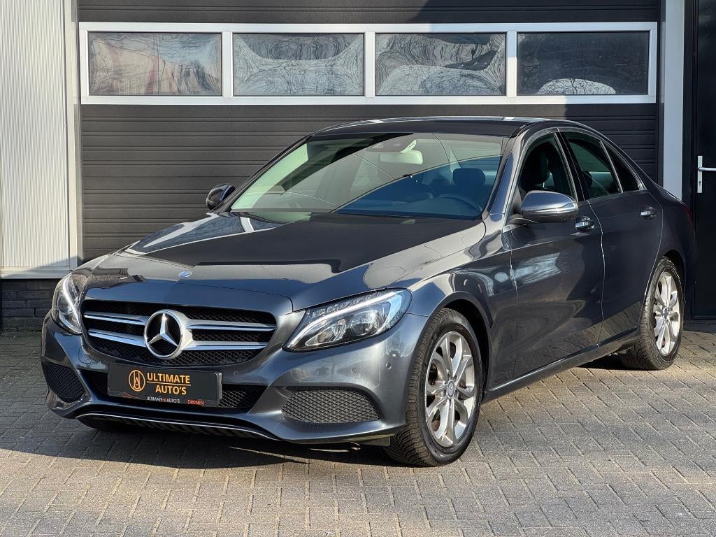 Mercedes-Benz C-klasse 180 Avantgarde Automaat, Autos, Mercedes-Benz, Argent ou Gris, Achat, Entreprise, Capteur de stationnement