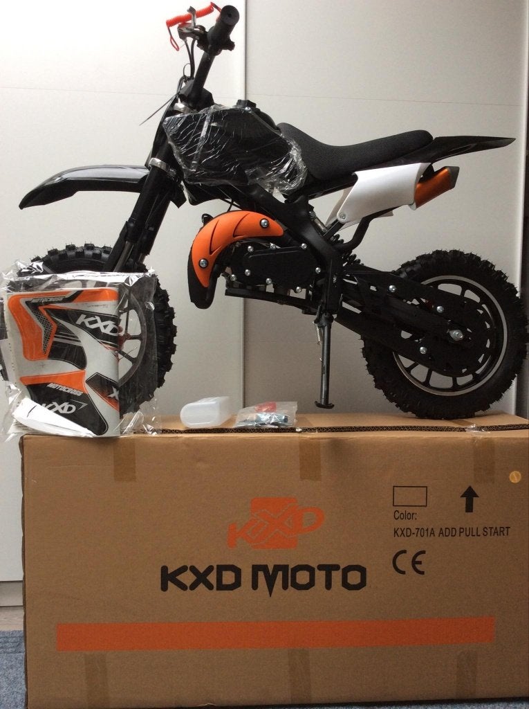 pocket/mini crossers 49cc, Fietsen en Brommers, Overige typen, Nieuw, 49 cc, Schijfrem