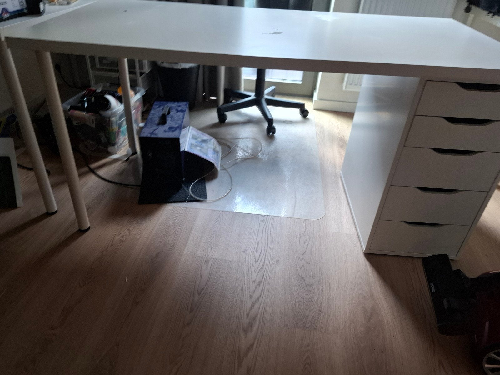 ikea bureau met ladenblok, Ophalen, 150 cm, IKEA, 75 cm