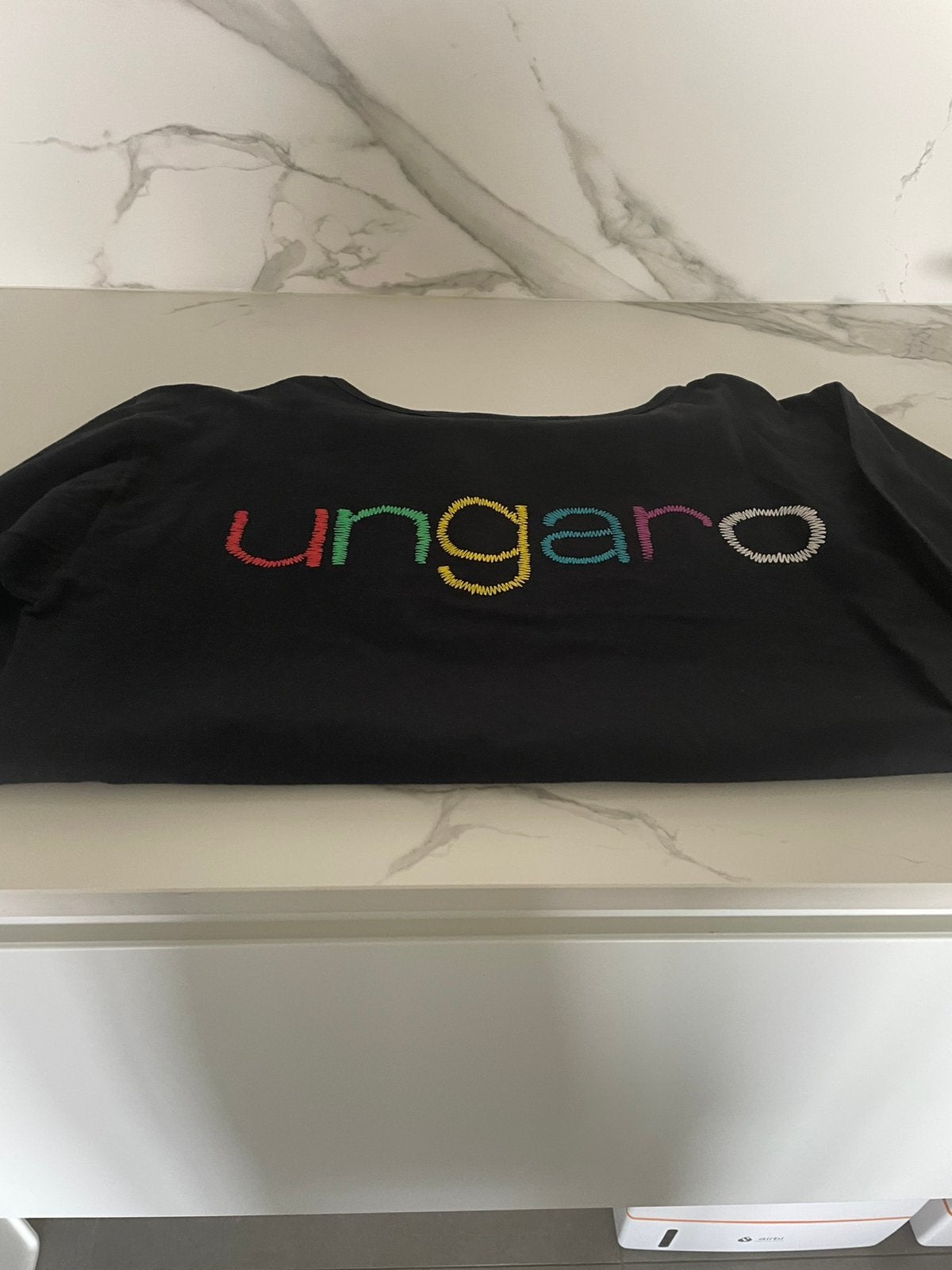 T shirt Ungaro zwart lange mouwen, Ophalen of Verzenden, Zo goed als nieuw, Zwart