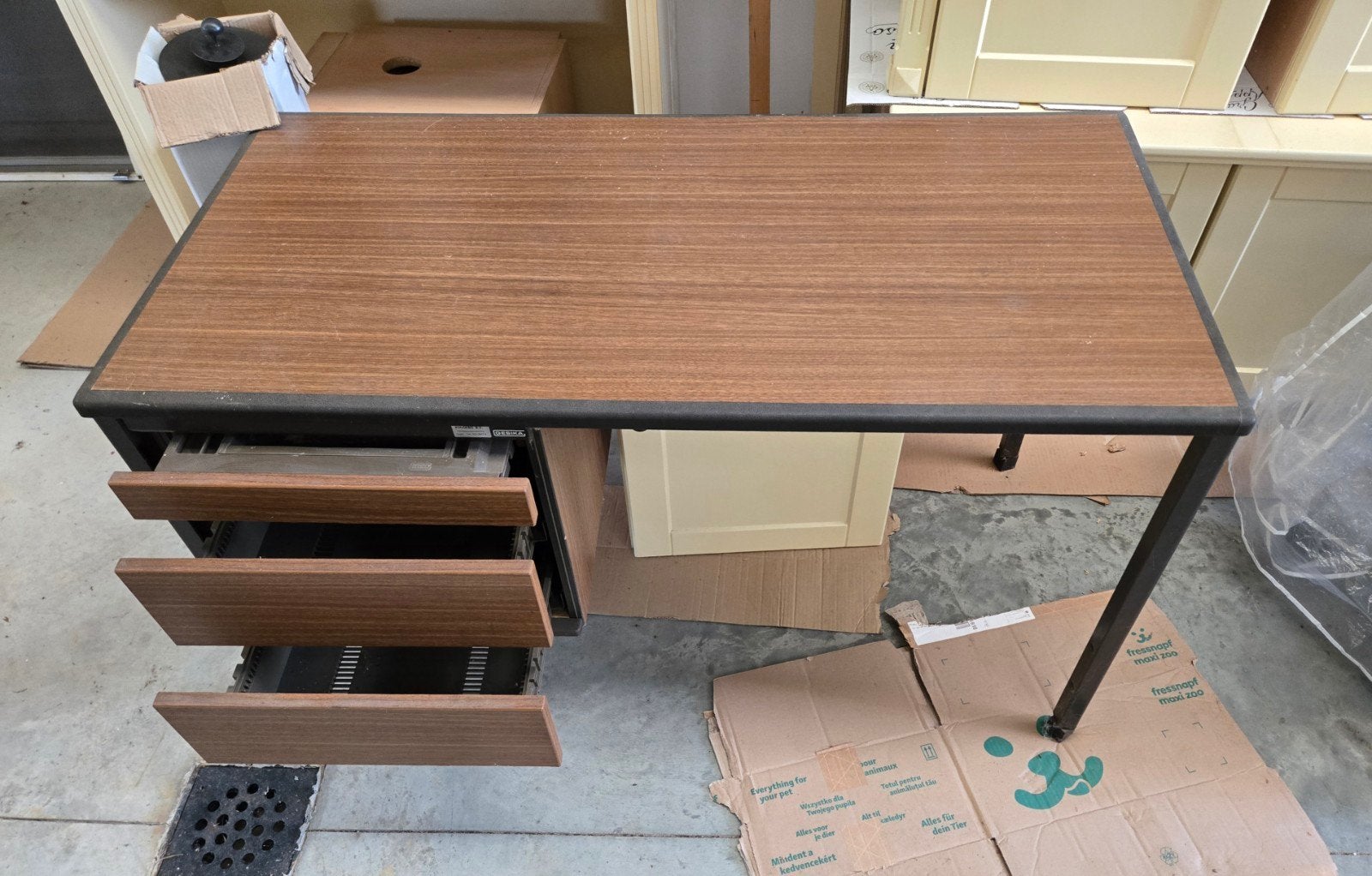 bureau tafel, Ophalen, Gebruikt
